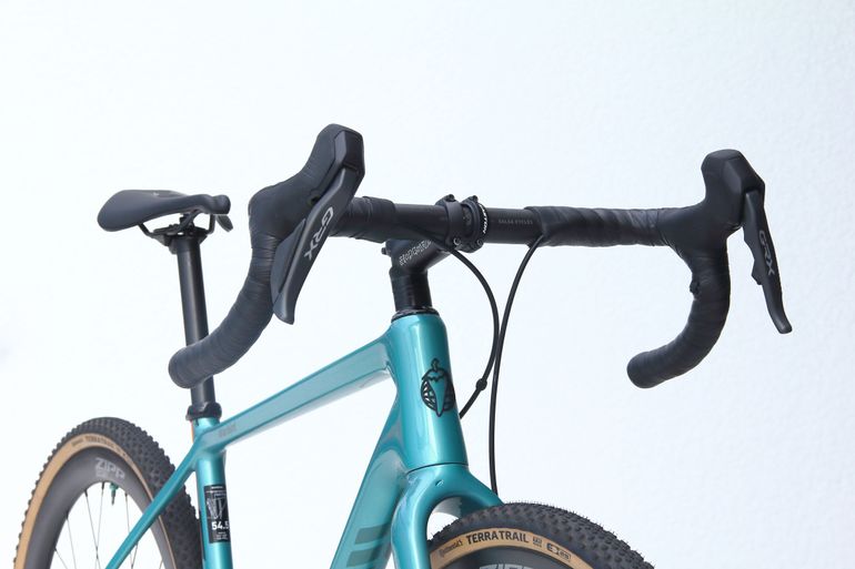 Used Salsa Warbird C GRX 820 Di2 2024 2024 Road & Gravel, Blue — image 30 of 50