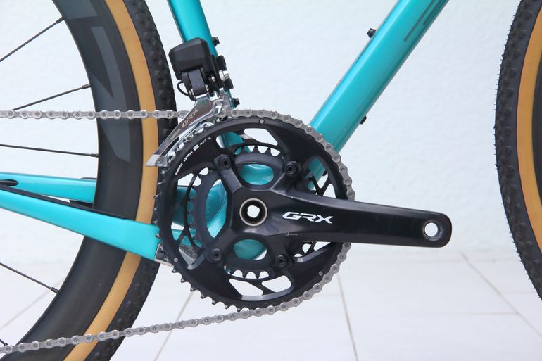 Used Salsa Warbird C GRX 820 Di2 2024 2024 Road & Gravel, Blue — image 12 of 50