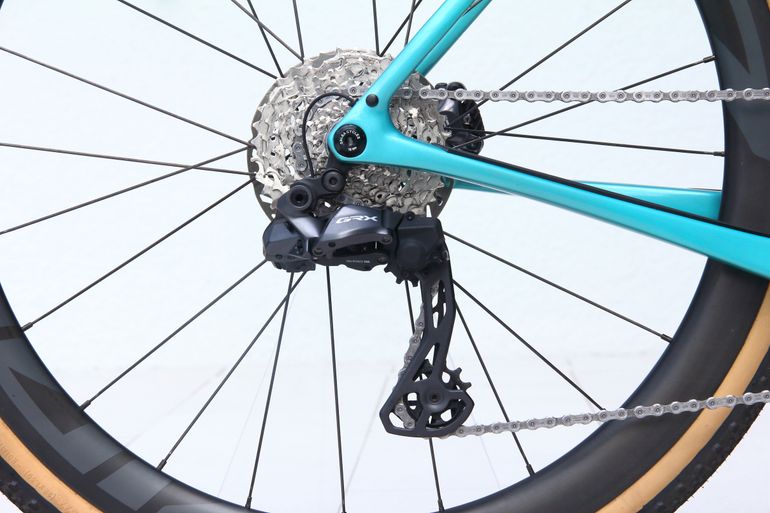 Used Salsa Warbird C GRX 820 Di2 2024 2024 Road & Gravel, Blue — image 13 of 50