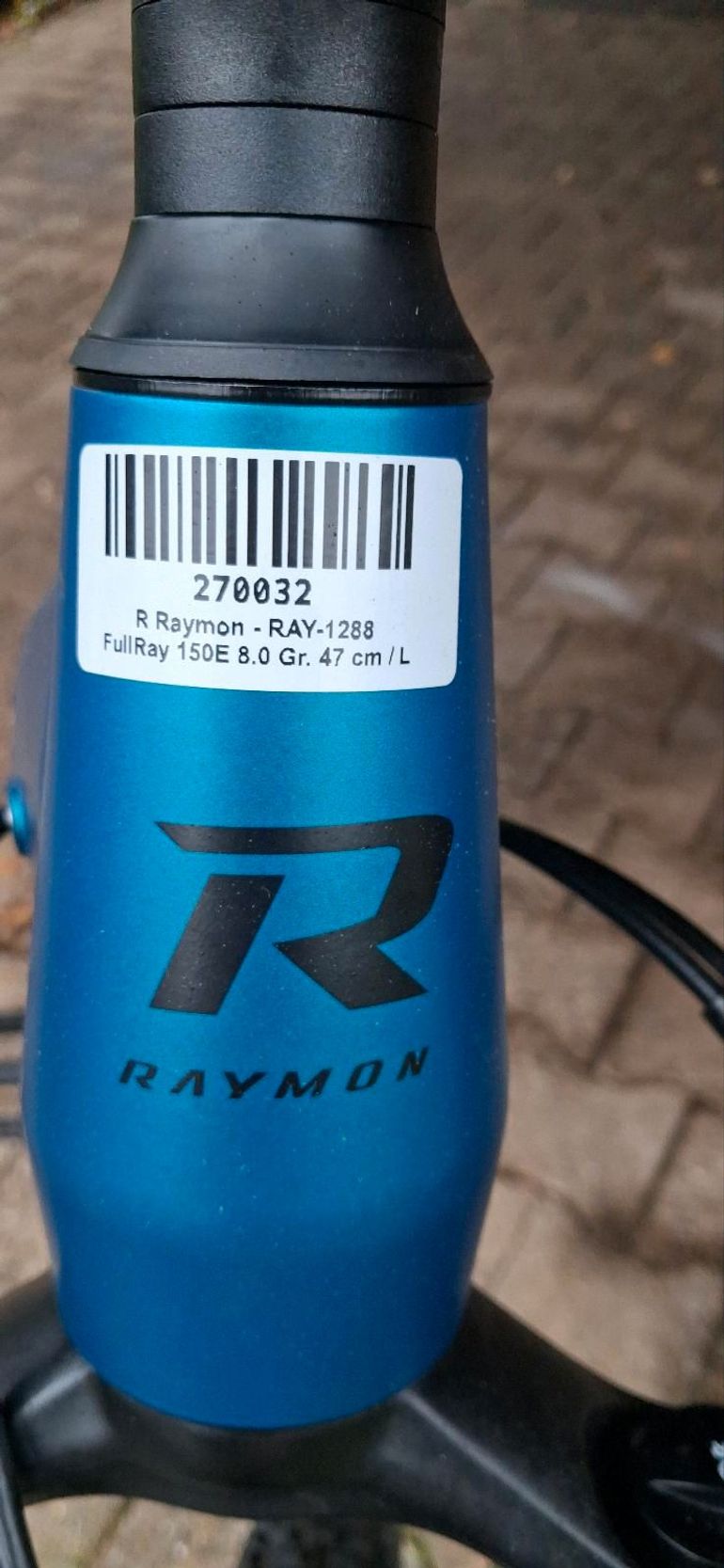 Gebrauchtes Raymon FullRay 150 E 8.0 2022 Mountainbike, Blau — Bild 7 von 9