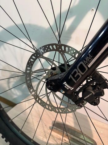 ROCKRIDER E-EXPL 520 2025 Mountainbike de segunda mano, Azul — imagen 3 de 16