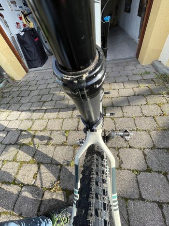 Gebrauchtes Ibis Cycles DV 9 2018 Mountainbike, Weiß — Bild 7 von 8