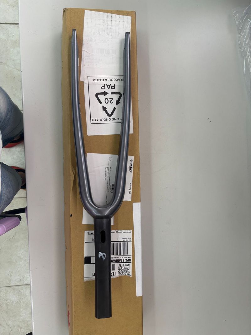 Giant TCR Advanced 0 2025 Frameset 2025 Road & Gravel de segunda mano, Gris claro — imagen 3 de 4