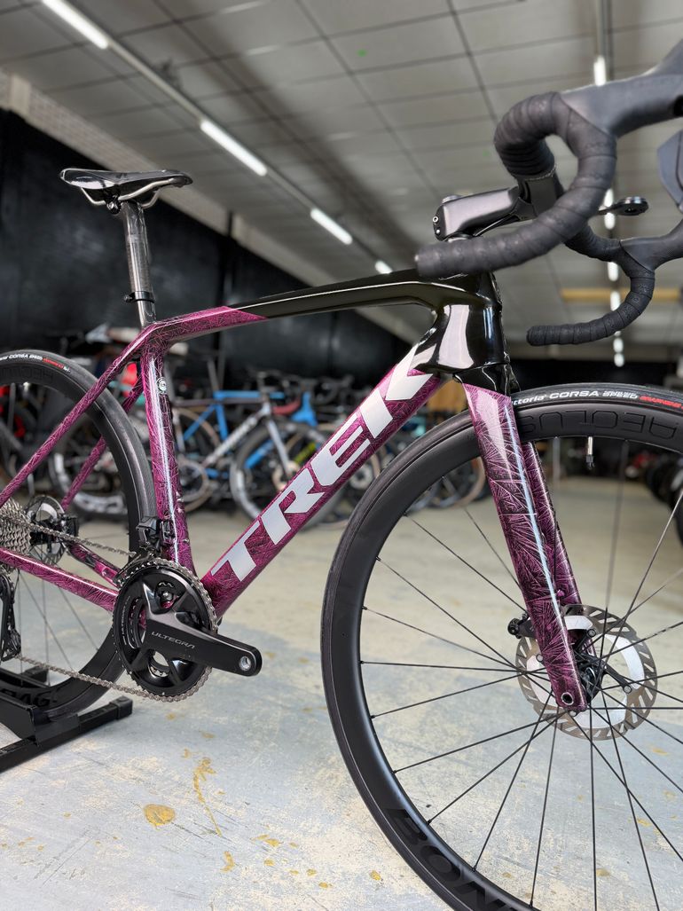 Used Trek Émonda SLR 7 2023 2023 Road & Gravel, Purple — image 3 of 24