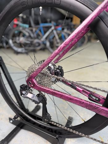 Used Trek Émonda SLR 7 2023 2023 Road & Gravel, Purple — image 11 of 24