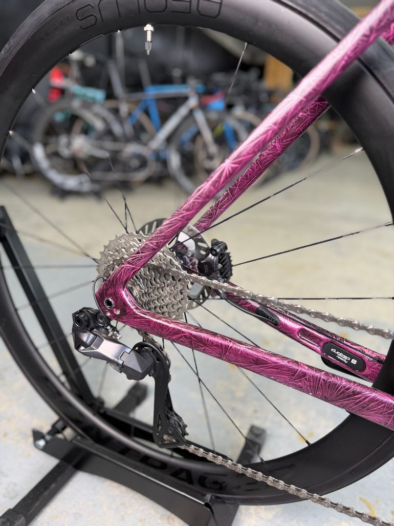 Used Trek Émonda SLR 7 2023 2023 Road & Gravel, Purple — image 11 of 24