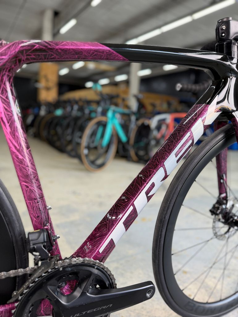 Used Trek Émonda SLR 7 2023 2023 Road & Gravel, Purple — image 13 of 24