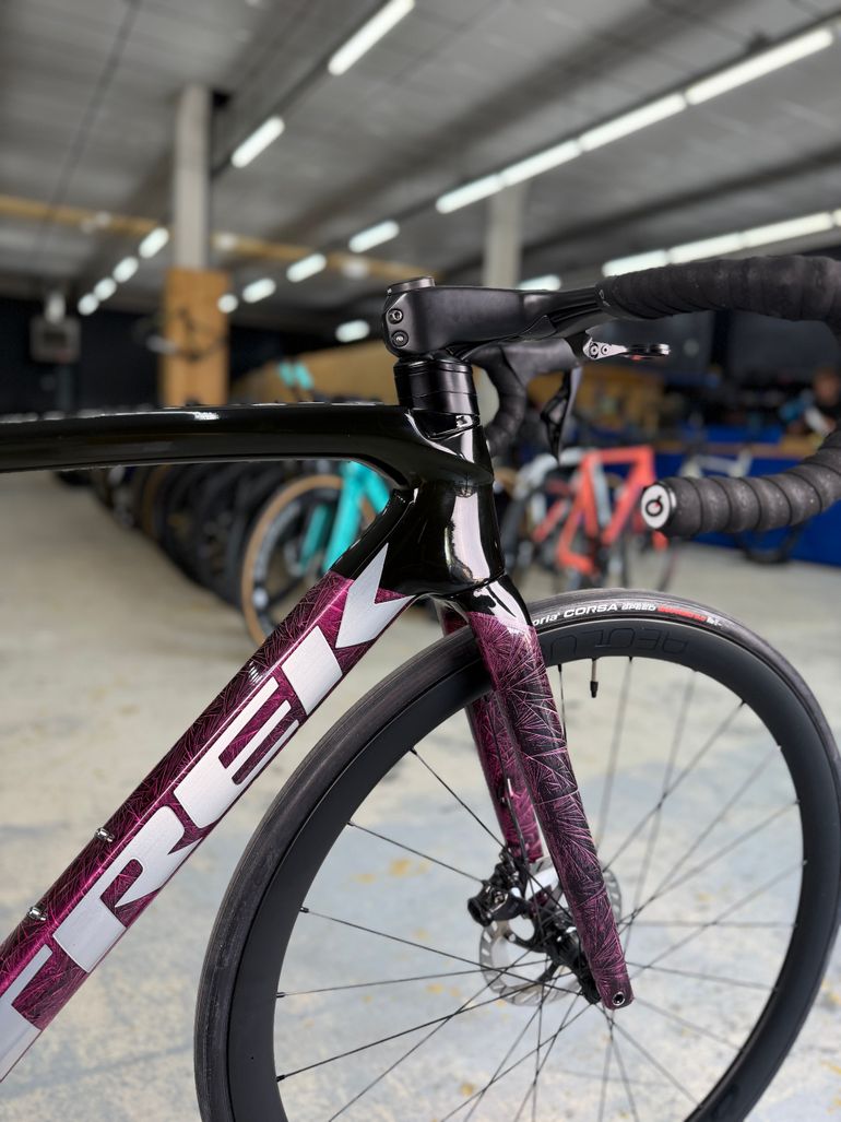 Used Trek Émonda SLR 7 2023 2023 Road & Gravel, Purple — image 8 of 24