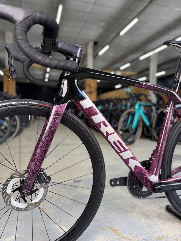 Used Trek Émonda SLR 7 2023 2023 Road & Gravel, Purple — image 19 of 24