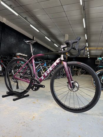 Used Trek Émonda SLR 7 2023 2023 Road & Gravel, Purple — image 2 of 24