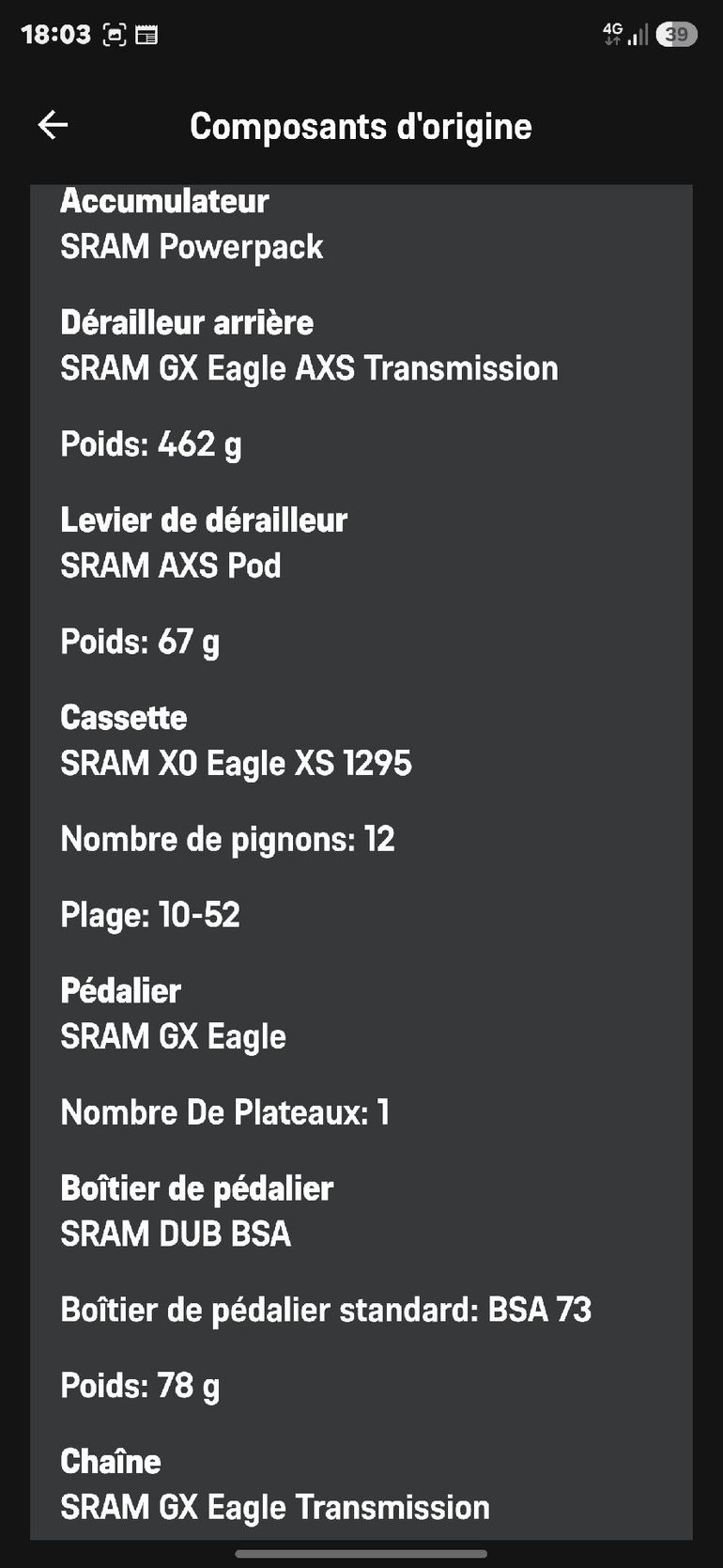 Použité Canyon Spectral SRAM GX Eagle AXS (T-Type) 2024 Mountainbike — obrázek 10 z 12