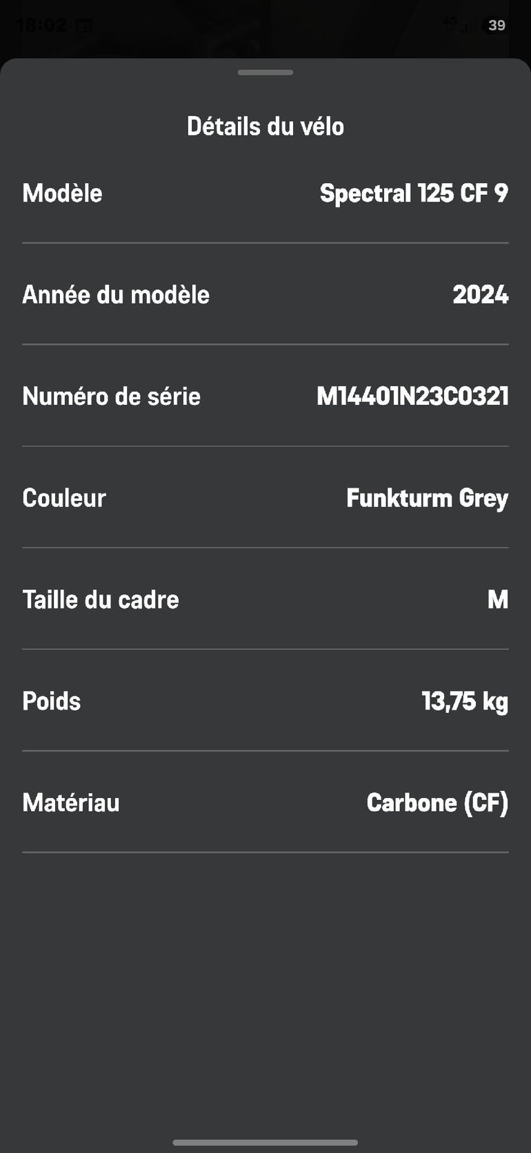 Použité Canyon Spectral SRAM GX Eagle AXS (T-Type) 2024 Mountainbike — obrázek 9 z 12