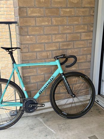 Bianchi Pista Single Speed / Fixed Gear 2009 Route & Gravel d'occasion