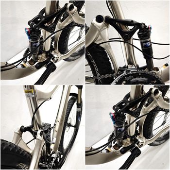 Giant Trance Maestro 2010 Mountainbike de segunda mano, Gris claro — imagen 9 de 12