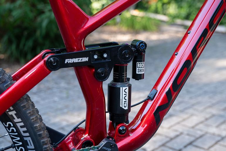 Gebrauchtes Norco Sight C3 29 2023 Custom AXS Fraezen Link Mullet X01 XX1 AXS 2023 Mountainbike, Rot — Bild 6 von 11
