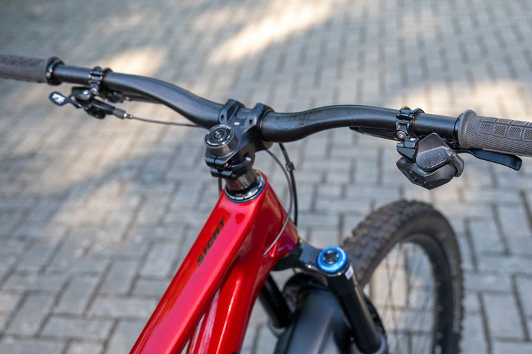 Gebrauchtes Norco Sight C3 29 2023 Custom AXS Fraezen Link Mullet X01 XX1 AXS 2023 Mountainbike, Rot — Bild 8 von 11