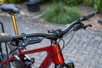 Gebrauchtes Norco Sight C3 29 2023 Custom AXS Fraezen Link Mullet X01 XX1 AXS 2023 Mountainbike, Rot — Bild 5 von 11