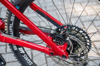 Gebrauchtes Norco Sight C3 29 2023 Custom AXS Fraezen Link Mullet X01 XX1 AXS 2023 Mountainbike, Rot — Bild 10 von 11