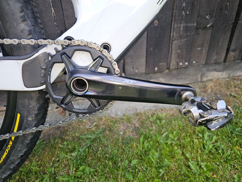 Used Scott Spark RC Team 2023 2023 Mountainbike, White, 29 — image 7 of 10