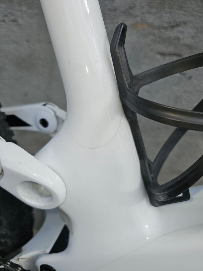 Used Scott Spark RC Team 2023 2023 Mountainbike, White, 29 — image 2 of 10