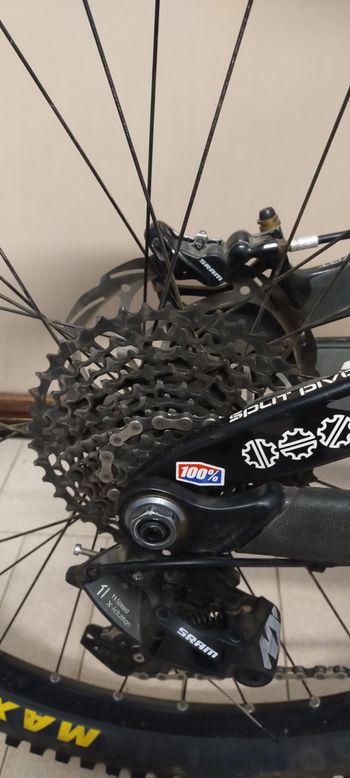 Devinci Spartan GX 2017 2017 Mountainbike usato, Nero — immagine 8 di 10