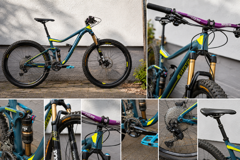 Giant Trance Shimano Deore XT 2016 Mountainbike d'occasion — image 1 sur 7