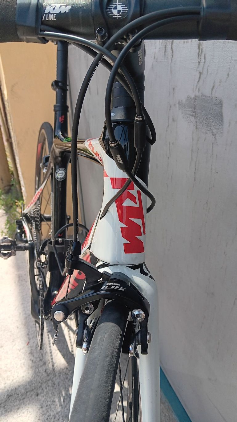 Gebrauchtes KTM Revelator Shimano 105 2018 Road & Gravel, Schwarz — Bild 8 von 9