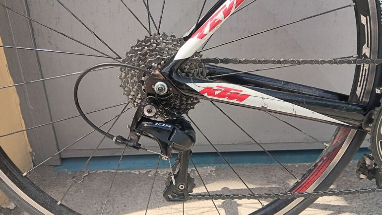 Gebrauchtes KTM Revelator Shimano 105 2018 Road & Gravel, Schwarz — Bild 9 von 9