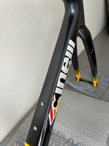 Used Cinelli Pressure Frameset 2024 Road & Gravel, Light Gray — image 4 of 12
