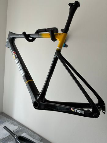 Used Cinelli Pressure Frameset 2024 Road & Gravel, Light Gray — image 8 of 12
