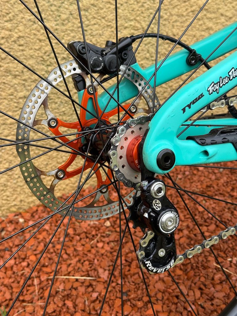 Used Propain Tyee CF 29 Highend 2023 2023 Mountainbike, Blue — image 13 of 16