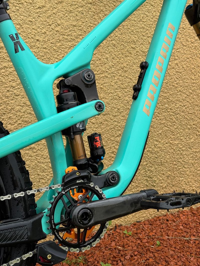Propain Tyee CF 29 Highend 2023 2023 Mountainbike usato, Blu — immagine 12 di 16