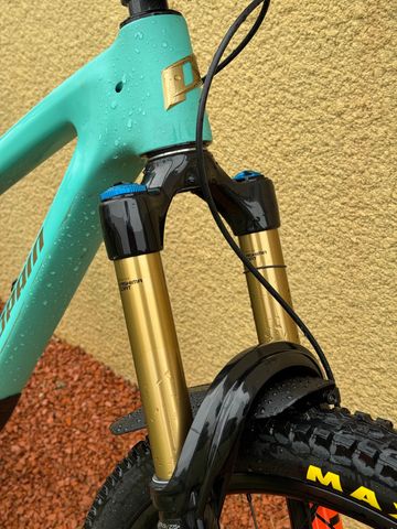Propain Tyee CF 29 Highend 2023 2023 Mountainbike usato, Blu — immagine 11 di 16