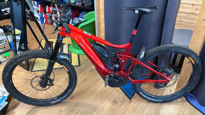 Used Giant Reign E+ 1 Pro 2020 2020 Mountainbike, Red, 27.5 — image 2 of 7
