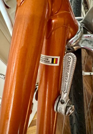 Gebrauchtes Eddy Merckx Campagnolo Super Record 1981 Road & Gravel, Orange — Bild 9 von 16