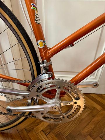 Gebrauchtes Eddy Merckx Campagnolo Super Record 1981 Road & Gravel, Orange — Bild 10 von 16