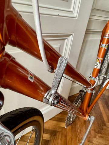 Gebrauchtes Eddy Merckx Campagnolo Super Record 1981 Road & Gravel, Orange — Bild 7 von 16