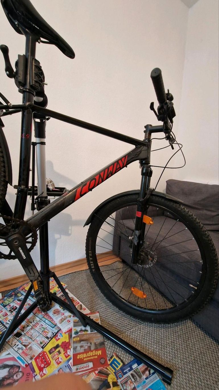 Conway MS 6.9 2023 2023 Mountainbike usato, Nero — immagine 8 di 13