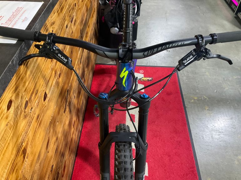 Used Specialized Men's Stumpjumper Comp Carbon 29 - 12-speed 2019 2019 Mountainbike, Blue, 29 — image 5 of 9