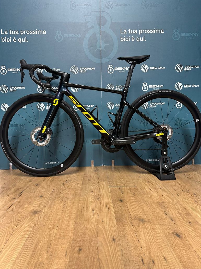 Brugt Scott Addict Rc Pro Ultegra Di2 Taglia XXS / 47 2023 Road & Gravel — billede 8 af 9