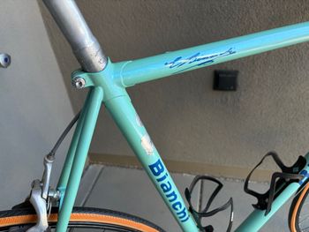 Bianchi Custom Campagnolo Chorus 1990 Road & Gravel d'occasion — image 5 sur 14