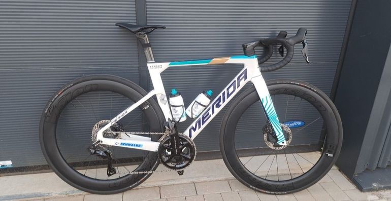 Used Merida REACTO TEAM 2025 2025 Road & Gravel, White — image 6 of 7