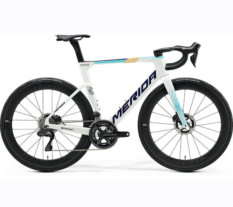 Used Merida REACTO TEAM 2025 2025 Road & Gravel, White — image 5 of 7