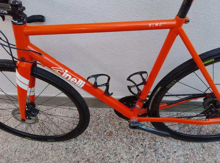 Used Cinelli Nemo Tig Shimano 105 2021 Road & Gravel, Orange — image 6 of 8