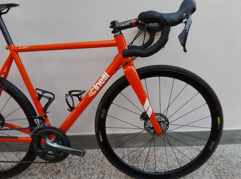 Used Cinelli Nemo Tig Shimano 105 2021 Road & Gravel, Orange — image 5 of 8