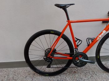Used Cinelli Nemo Tig Shimano 105 2021 Road & Gravel, Orange — image 3 of 8