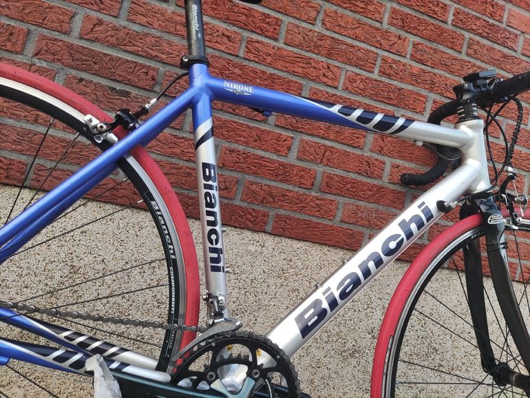 Bianchi Via Nirone 7 Alu Carbon Rennrad 2014 Road & Gravel d'occasion — image 14 sur 14