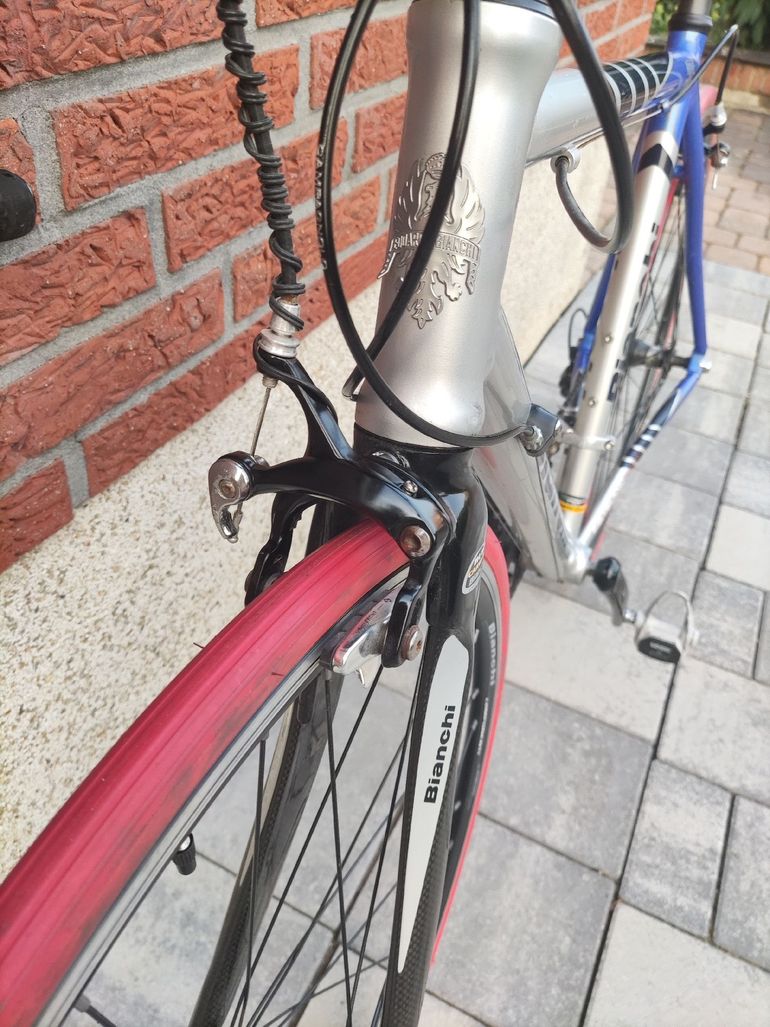 Bianchi Via Nirone 7 Alu Carbon Rennrad 2014 Road & Gravel d'occasion — image 8 sur 14