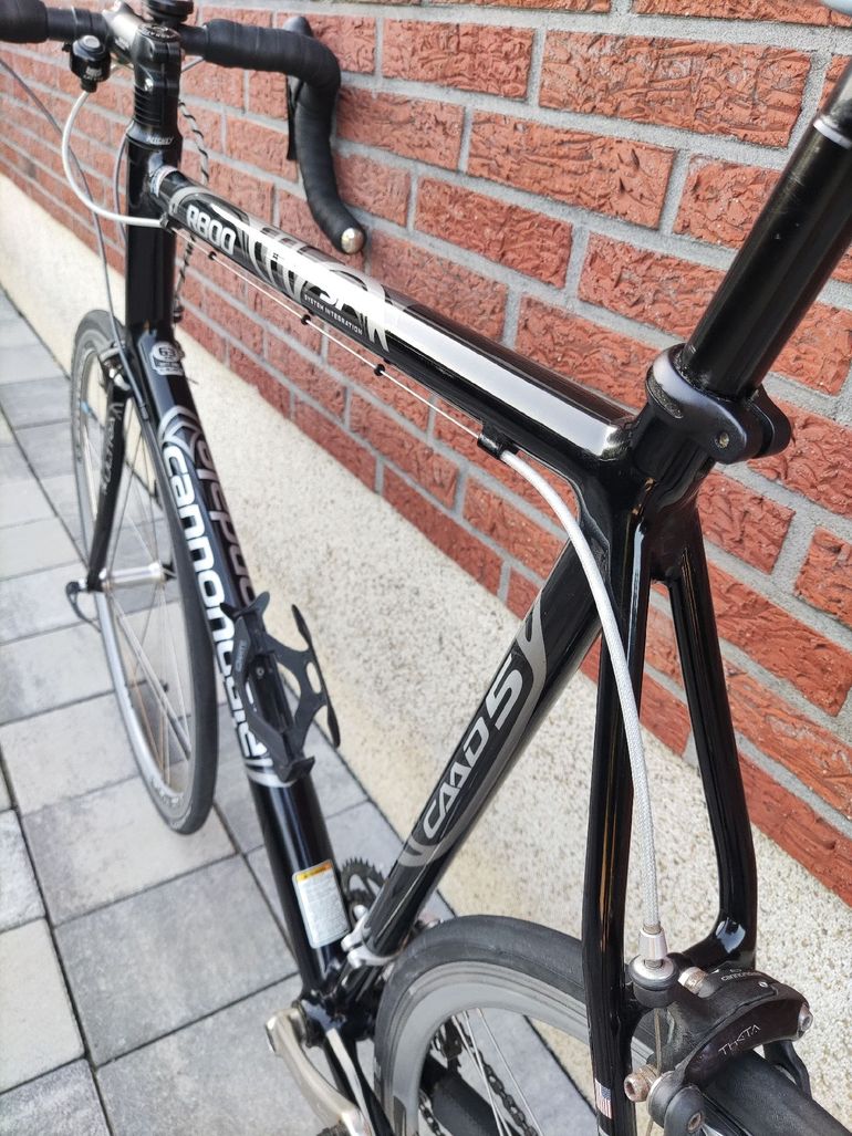 Gebrauchtes Cannondale Caad5 R800 2012 Road & Gravel, Hellgrau — Bild 7 von 14