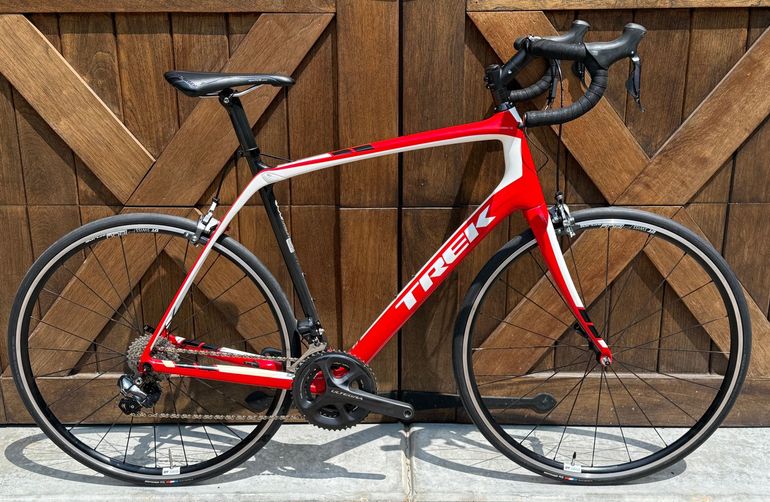 Used Trek Domane 5.9 Compact 2015 2015 Road & Gravel, Red — image 1 of 18